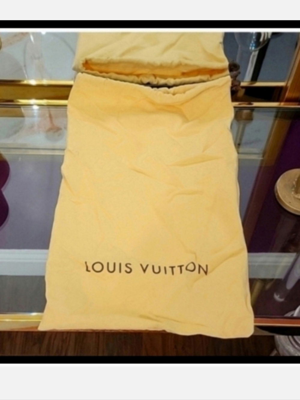 Louis Vuitton Yellow Dust Cover